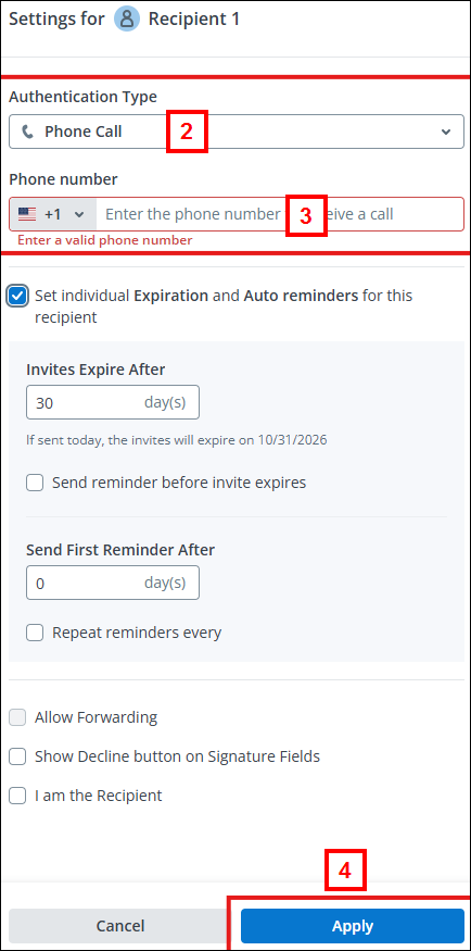 Phone Call Authentication